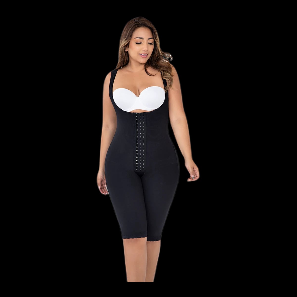 Curve Control Knee-Length High Waist