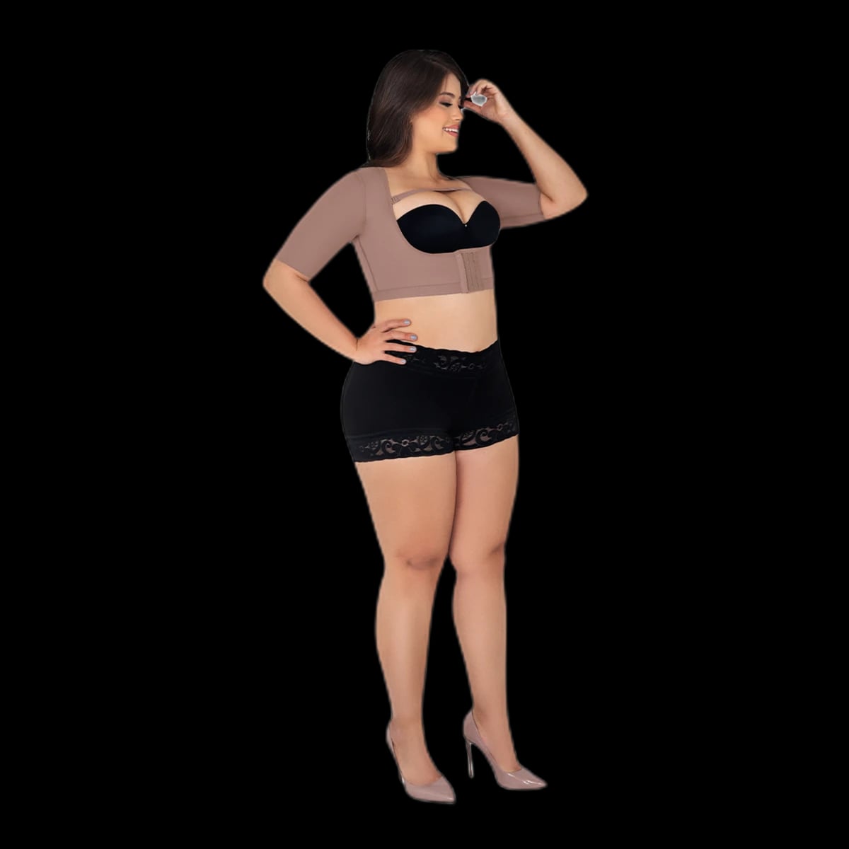 Open Bust Invisible Slim Long Arm Shaper