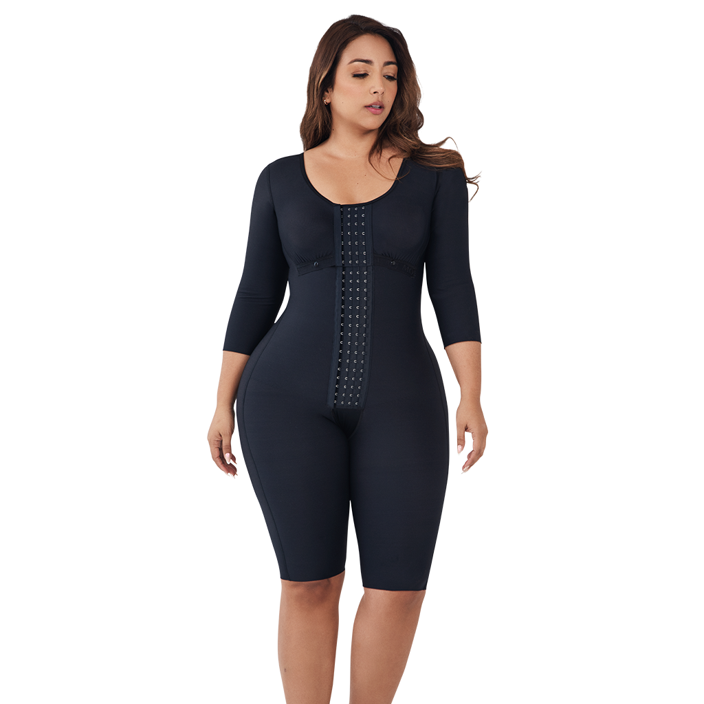 REF.18007H Med garment with technology Skintex 2.0 knee length with bra & sleeves