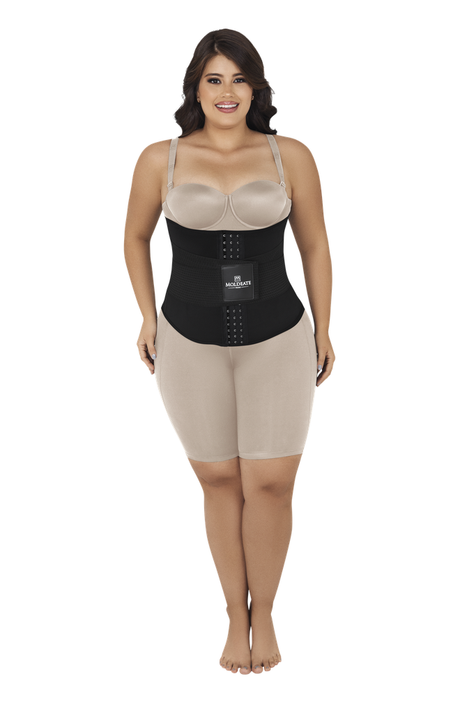 REF.8100 Hourglass Waist trainer with hooks and Velcro